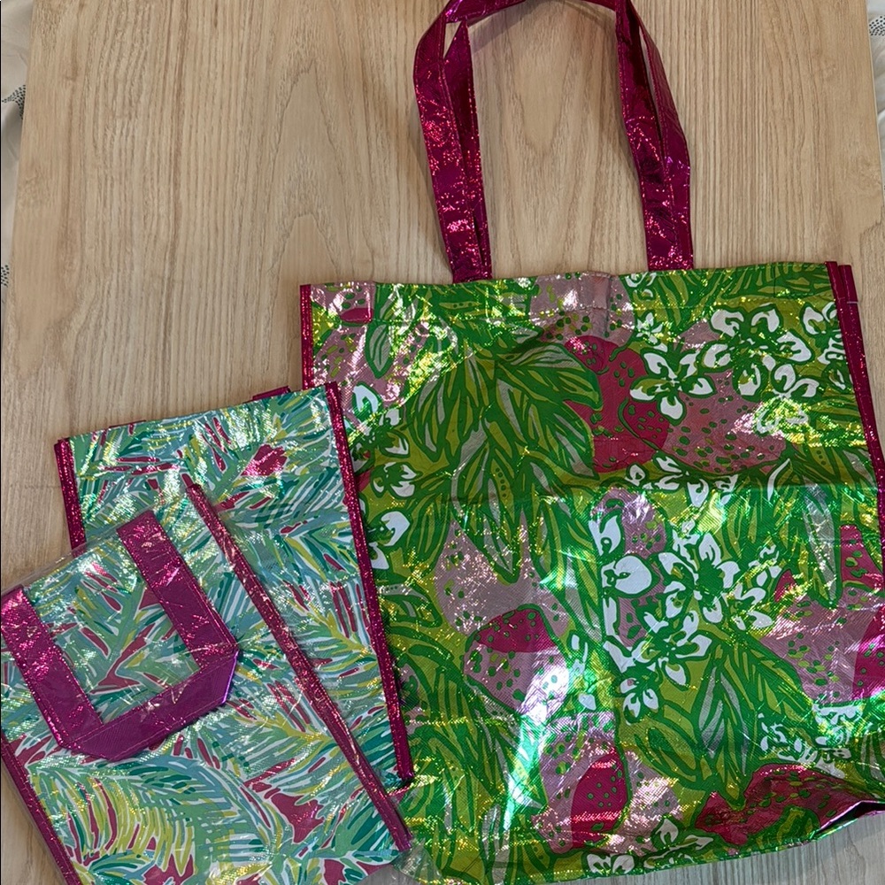 Lilly Pulitzer tote bags